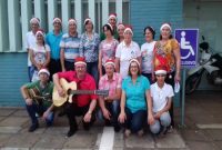 Cantata de natal em família